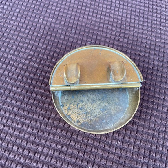 Vintage Ashtray with Lid